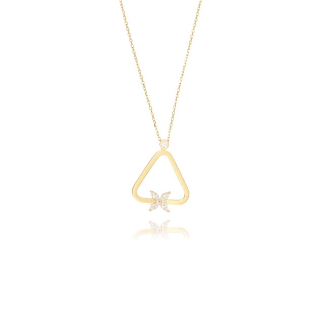 14 krt gouden collier