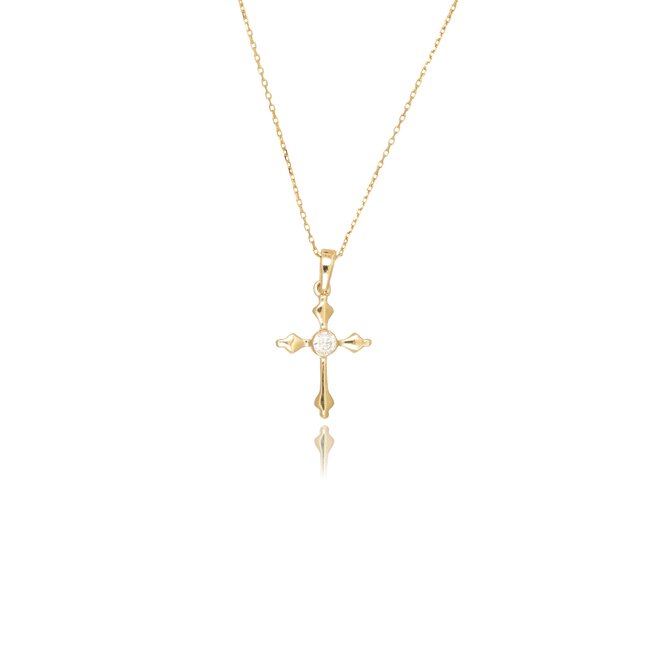 14 krt gouden collier