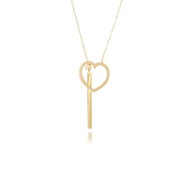 14 krt gouden collier