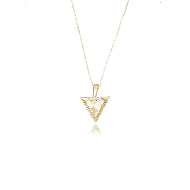14 krt gouden collier