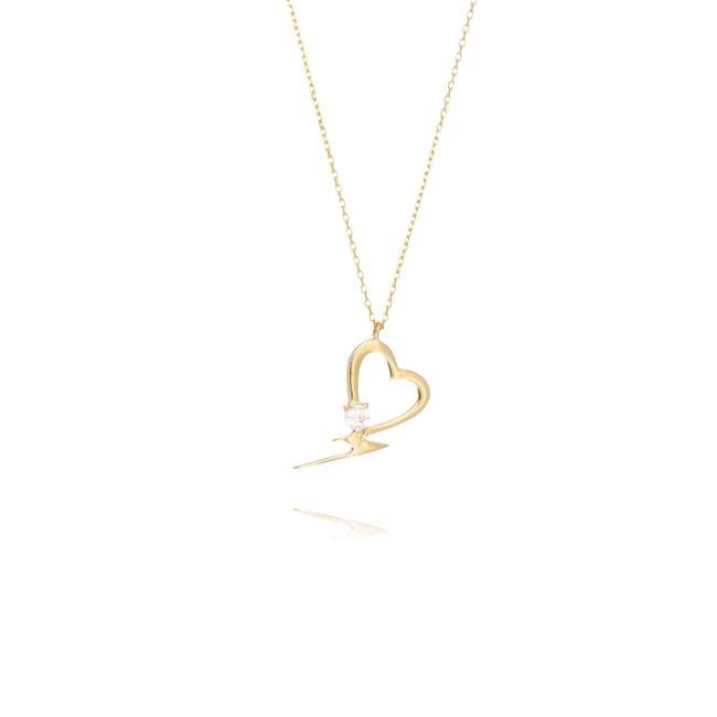14 krt gouden collier