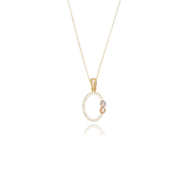 14 krt gouden collier