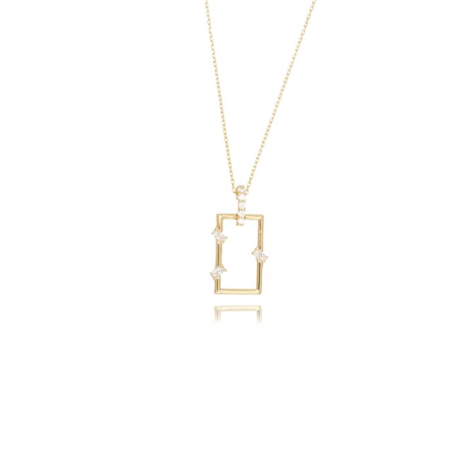 14 krt gouden collier