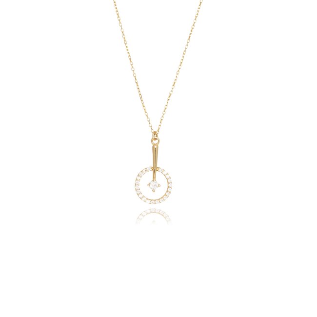 14 krt gouden collier