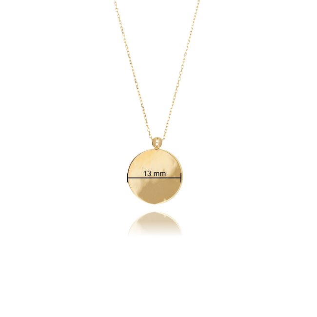 14 krt gouden collier