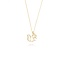 14 krt gouden collier
