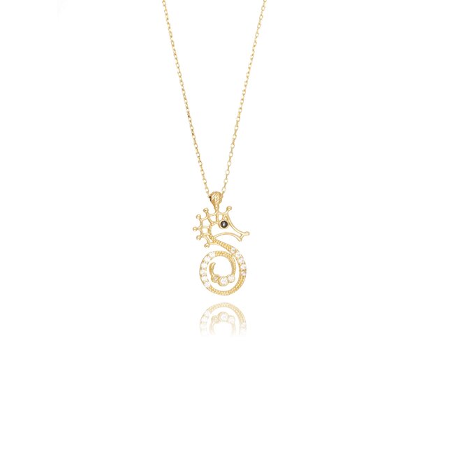 14 krt gouden collier