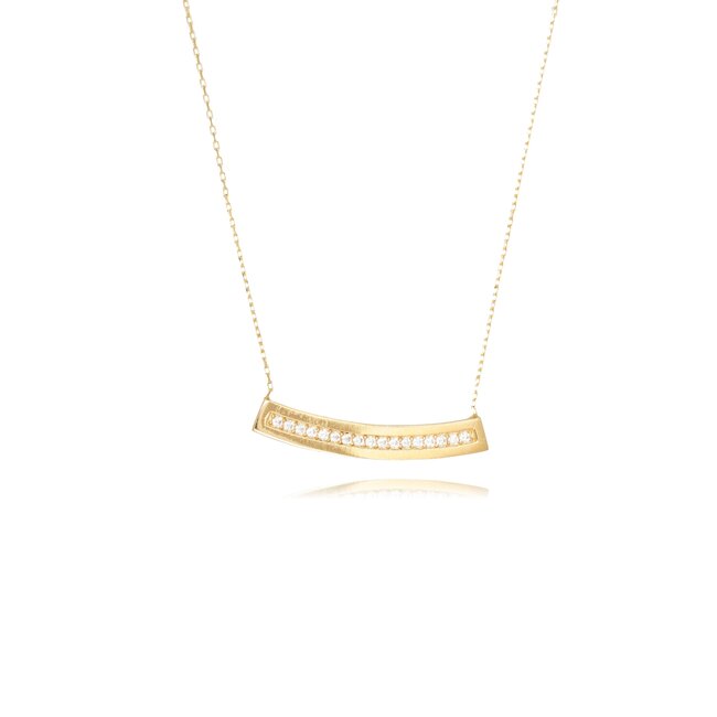 14 krt gouden collier