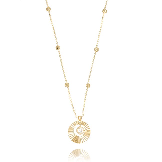 14 krt gouden collier