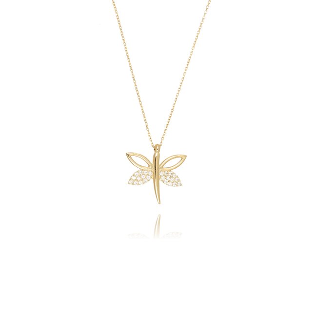 14 krt gouden collier
