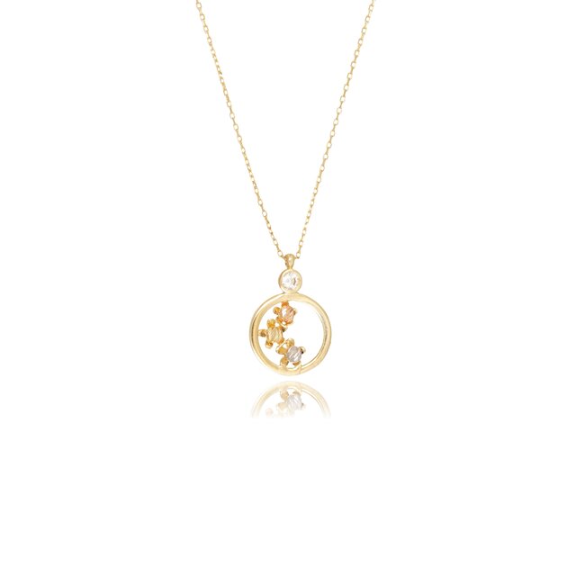14 krt gouden collier