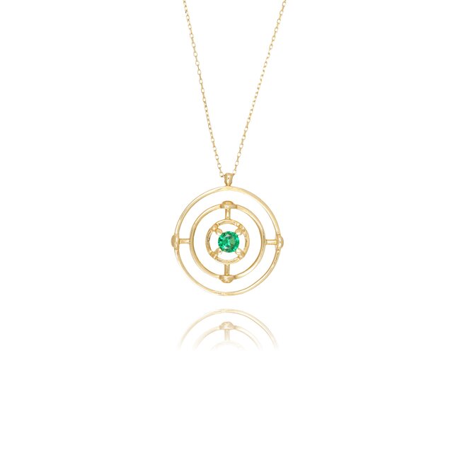 14 krt gouden collier