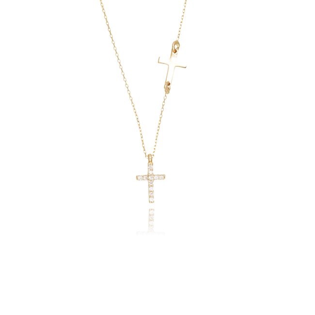 14 krt gouden collier