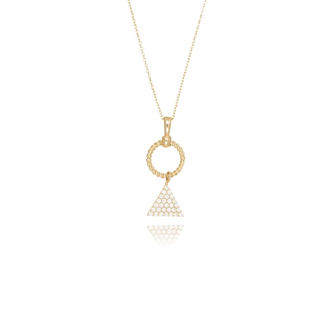 14 krt gouden collier