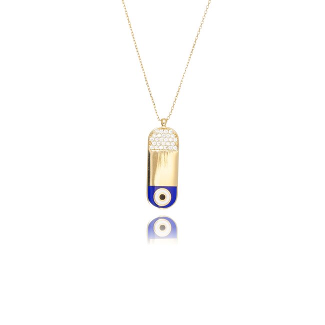 14 krt gouden collier