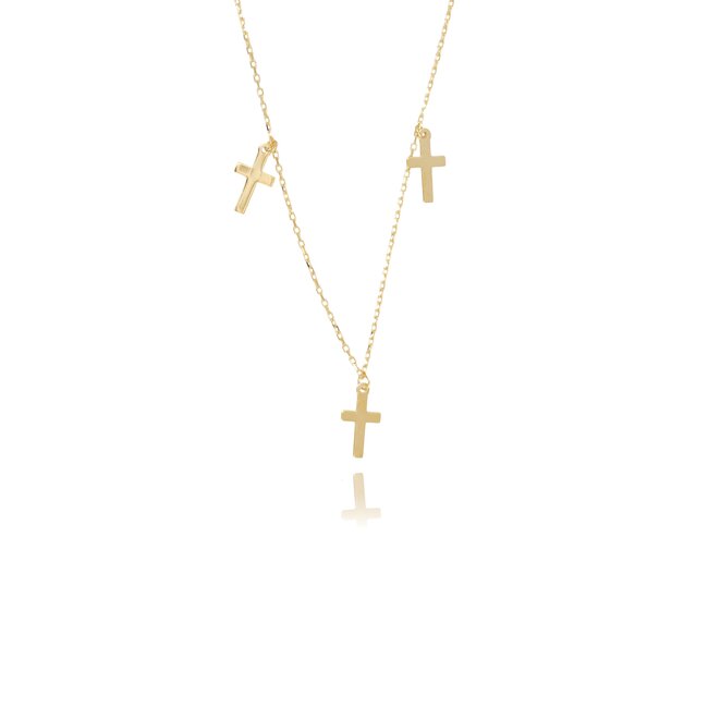 14 krt gouden collier
