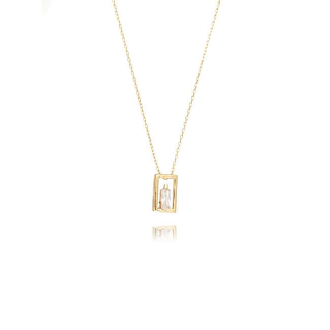 14 krt gouden collier