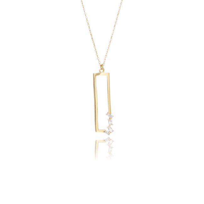 14 krt gouden collier
