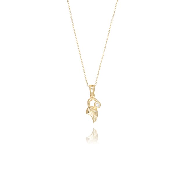 14 krt gouden collier