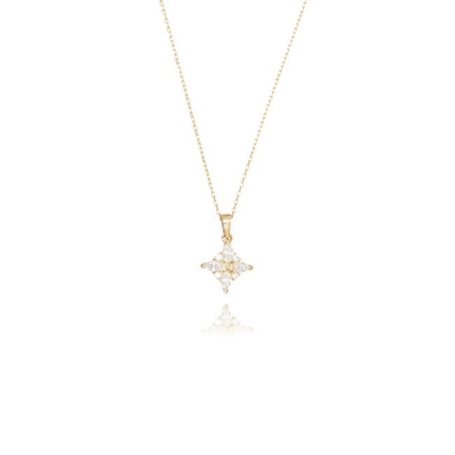 14 krt gouden collier