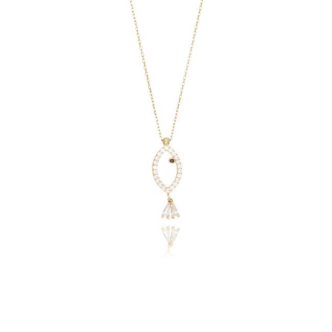14 krt gouden collier