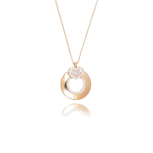 14 krt gouden collier