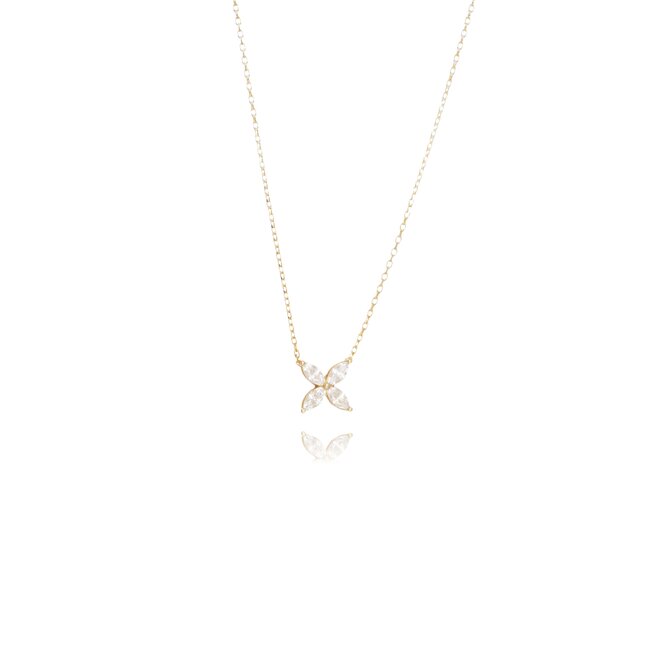 14 krt gouden collier