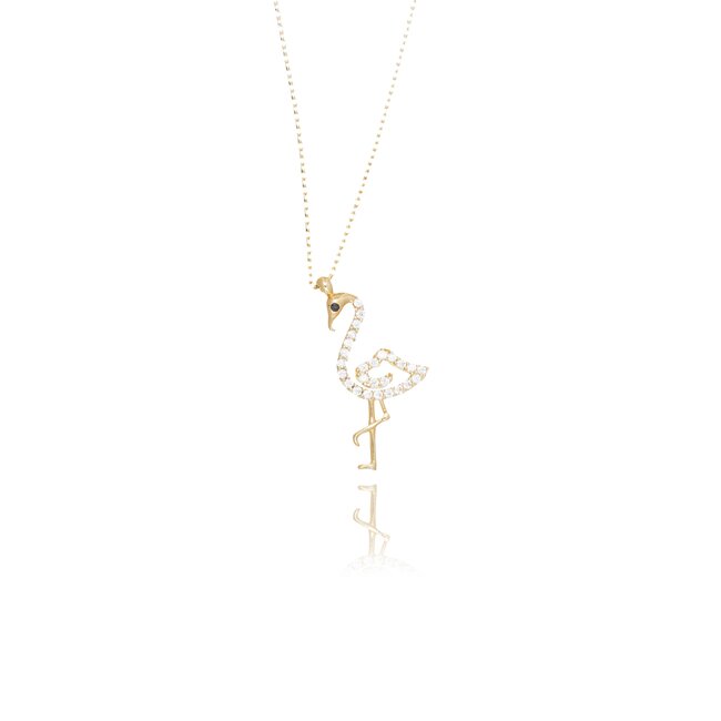 14 krt gouden collier