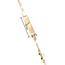 Goldmine 14 Karaat Gouden Kinderarmband met Naamplaatje