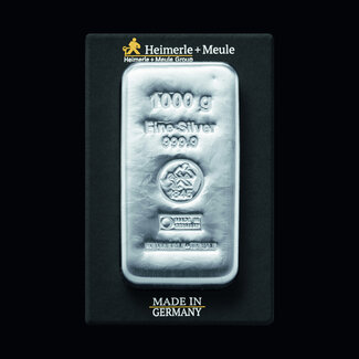 Heimerle + Meule 1000 Gram Zilverbaar