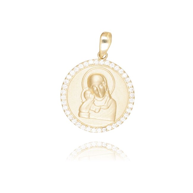 14 krt gouden hanger