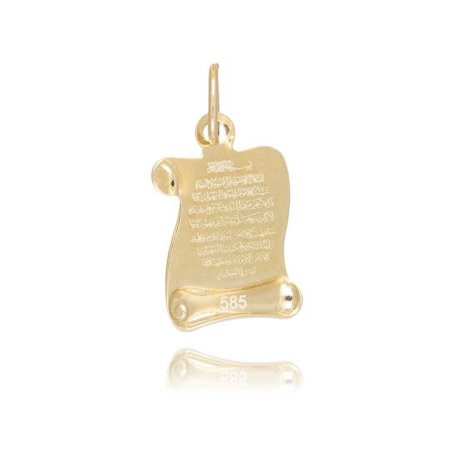 14 krt gouden hanger