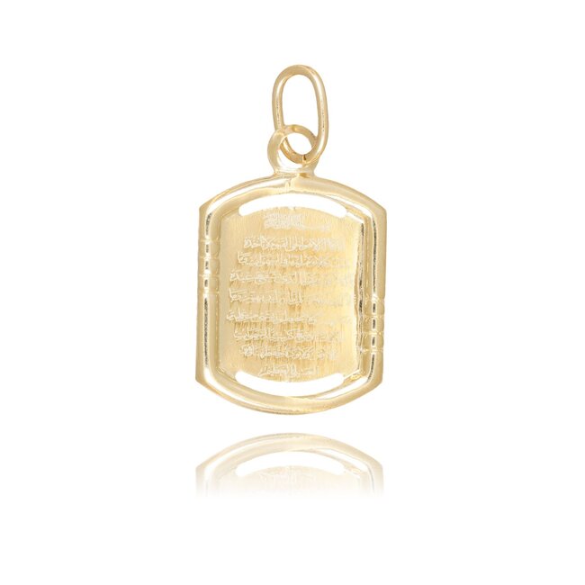 14 krt gouden hanger