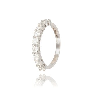 Diamanten Rijring Witgoud