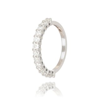 Witgouden Diamanten Alliance Ring 0.70 Ct