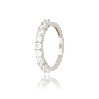 Witgouden Diamanten Alliance Ring