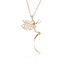 Roségouden Elfjes Hanger met Diamanten