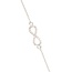 Witgouden Infinity Armband met Diamanten