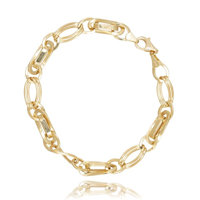 14 krt gouden armband