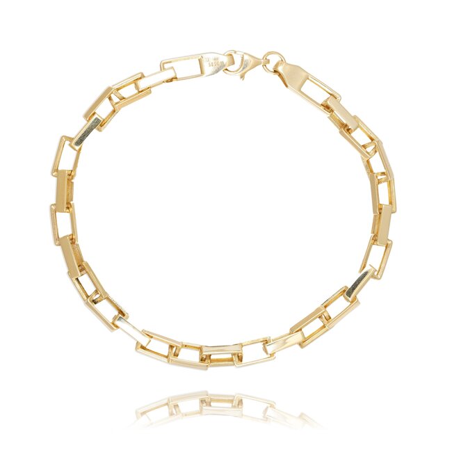 14 krt gouden armband