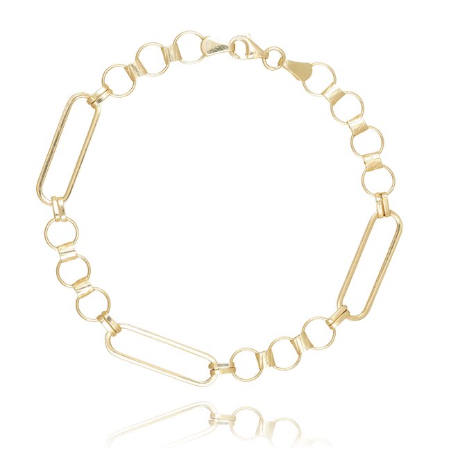14 krt gouden armband