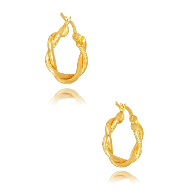Goldmine 22 karaat gouden Oorbellen