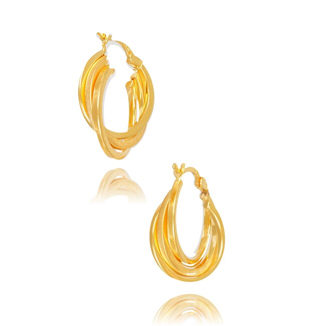 Goldmine 22 karaat gouden Oorbellen