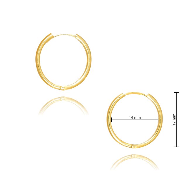Goldmine 22 karaat gouden Oorbellen