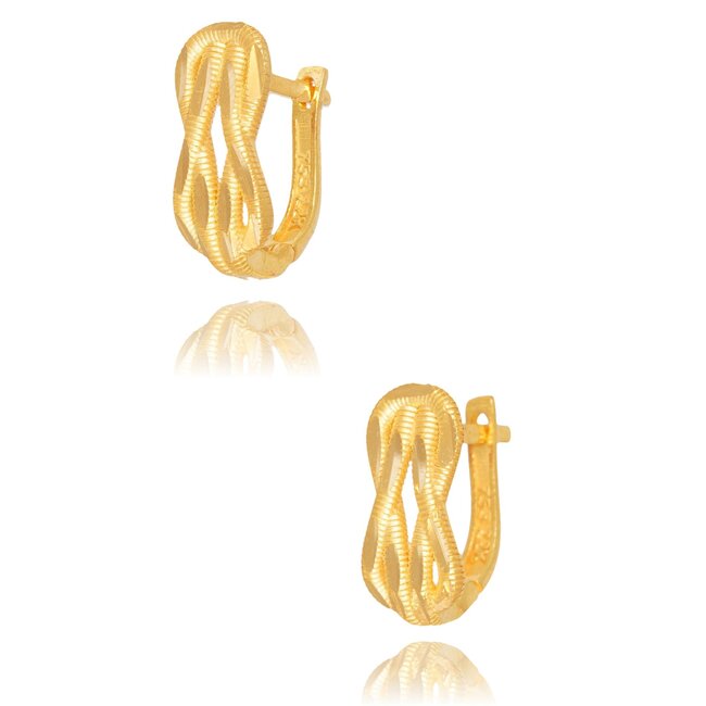 Goldmine 22 karaat gouden Oorbellen