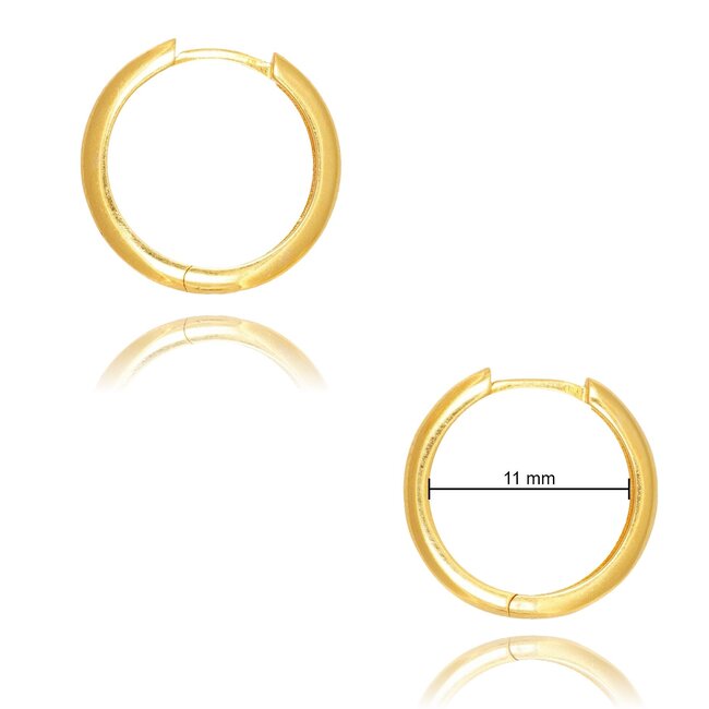 Goldmine 22 karaat gouden Oorbellen