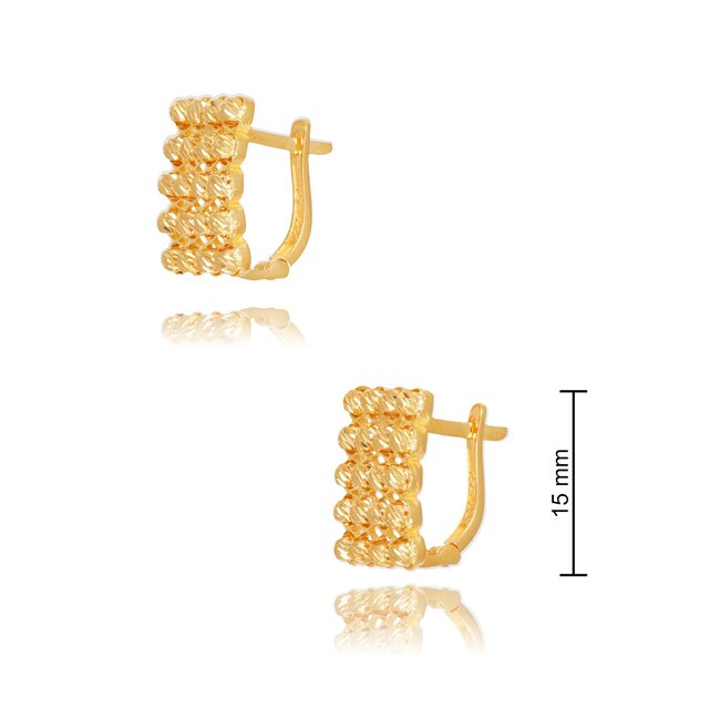 Goldmine 22 karaat gouden Oorbellen