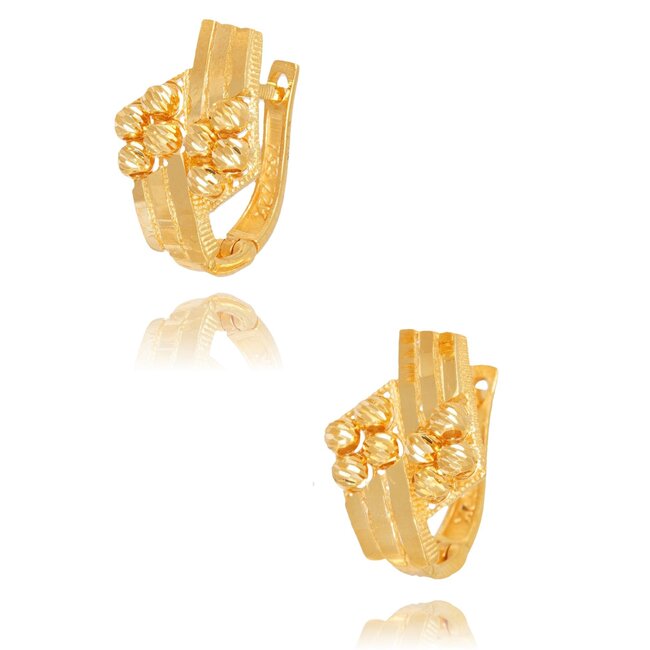 Goldmine 22 karaat gouden Oorbellen