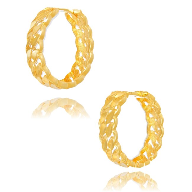 Goldmine 22 karaat gouden Oorbellen