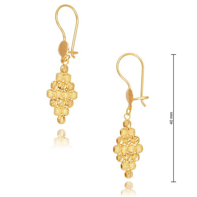 Goldmine 22 karaat gouden Oorbellen